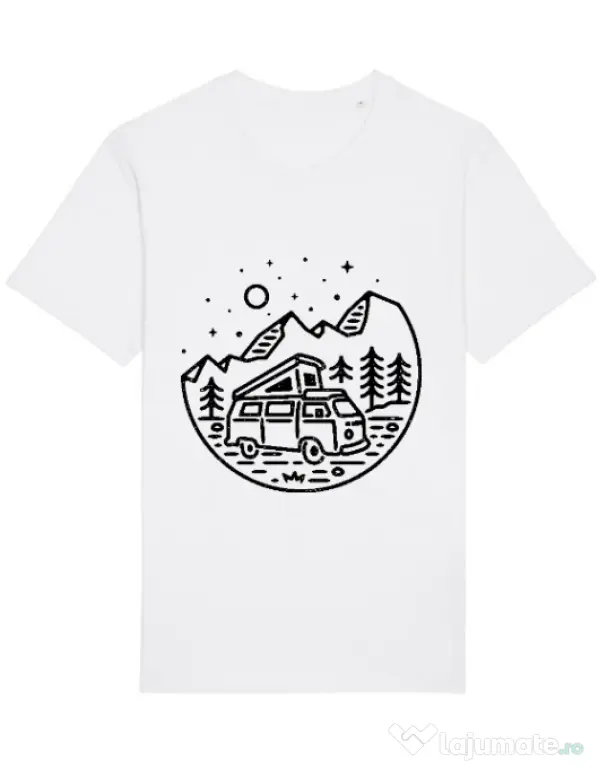 Tricou STANLEY STELLA barbat Go Outdoor Alb