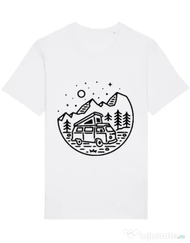 Tricou STANLEY STELLA barbat Go Outdoor Alb