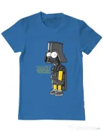 Tricou ADLER barbat Bart Vader Albastru azuriu
