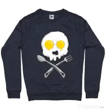 Bluza ADLER barbat Eggskull Denim inchis