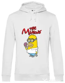 Hoodie barbat cu gluga The Minions Alb