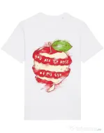Tricou STANLEY STELLA barbat You are the apple of my eye Alb