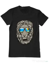 Tricou ADLER barbat King of Summer Negru