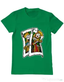Tricou ADLER barbat CARD Verde mediu