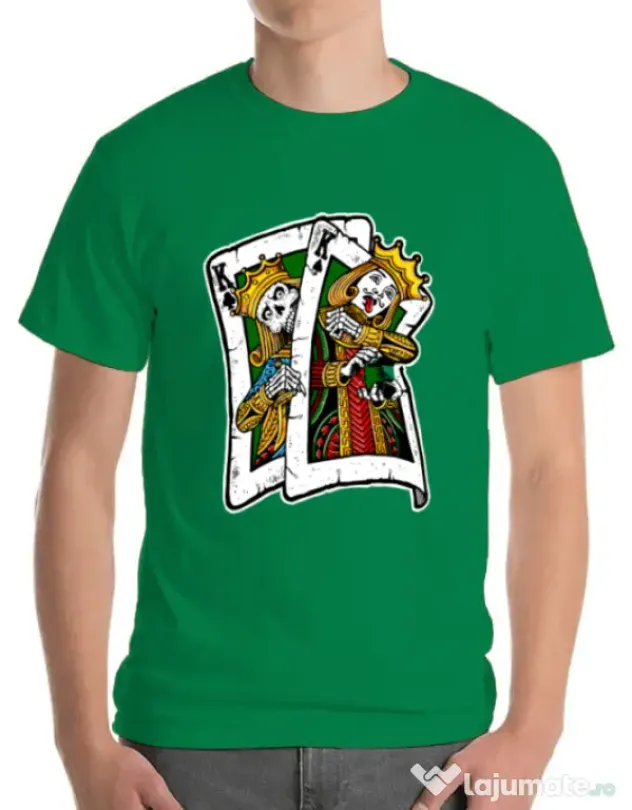 Tricou ADLER barbat CARD Verde mediu
