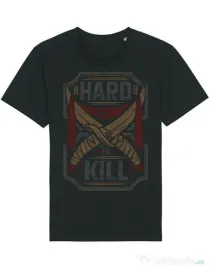 Tricou STANLEY STELLA barbat Hard To Kill Negru