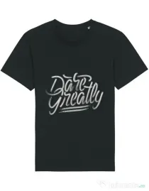 Tricou STANLEY STELLA barbat Dare Greatly Negru