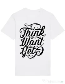 Tricou STANLEY STELLA barbat Think it Alb