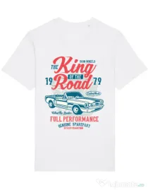 Tricou STANLEY STELLA barbat King Of The Road Alb
