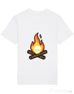 Tricou STANLEY STELLA barbat Skullfire Alb