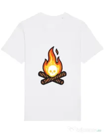 Tricou STANLEY STELLA barbat Skullfire Alb