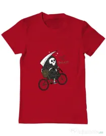 Tricou ADLER barbat Back to Boo Rosu