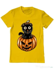 Tricou ADLER barbat Pumpcat Galben