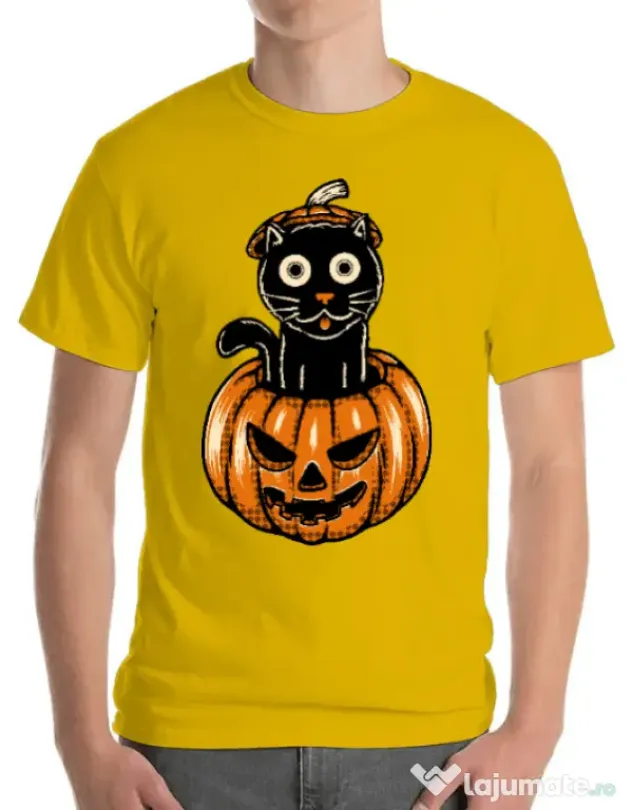 Tricou ADLER barbat Pumpcat Galben