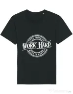 Tricou STANLEY STELLA barbat Work Hard Negru