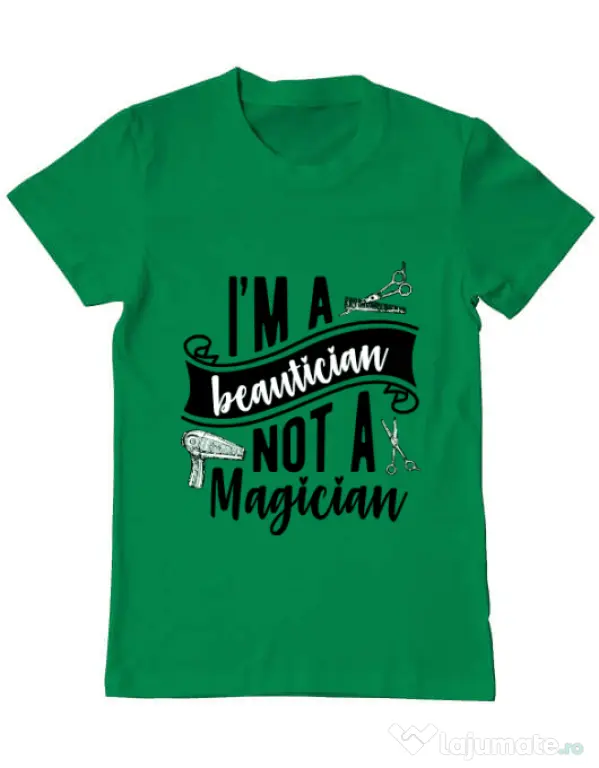 Tricou ADLER barbat Beautician Verde mediu
