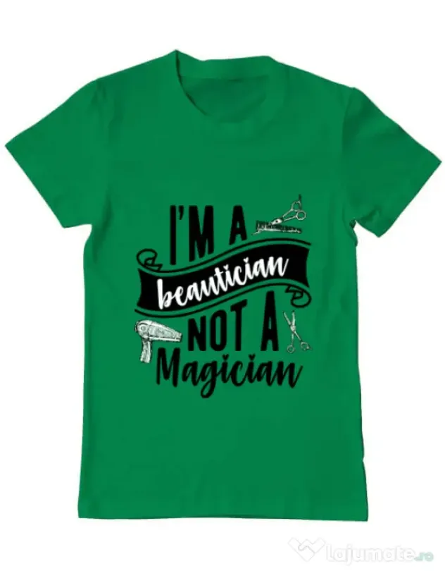 Tricou ADLER barbat Beautician Verde mediu