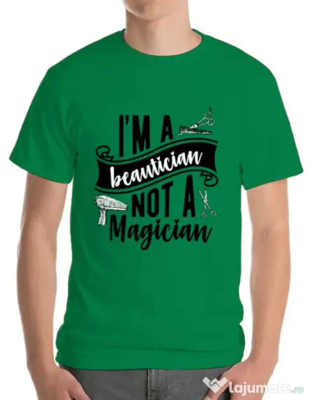 Tricou ADLER barbat Beautician Verde mediu