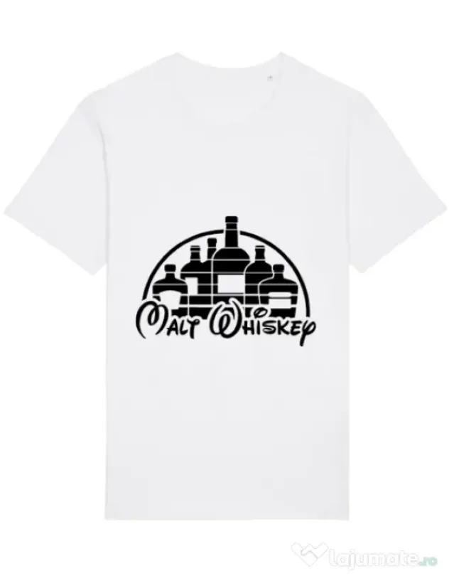 Tricou STANLEY STELLA barbat Whiskey Alb