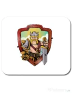 Mousepad personalizat The Barbarian Alb