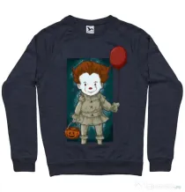 Bluza ADLER barbat Little clown Denim inchis