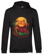 Hoodie barbat cu gluga Pumpkinhead Butcher Negru