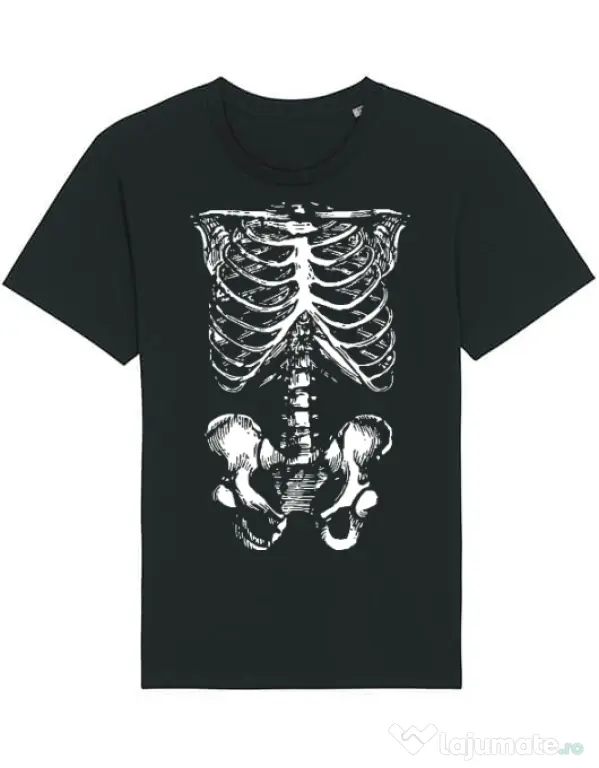Tricou STANLEY STELLA barbat Ribcage Negru