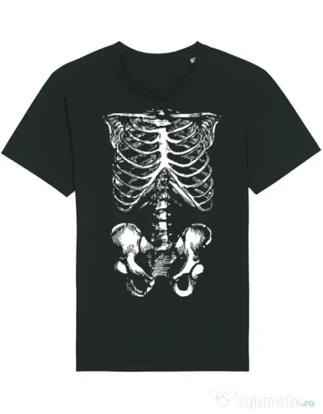 Tricou STANLEY STELLA barbat Ribcage Negru
