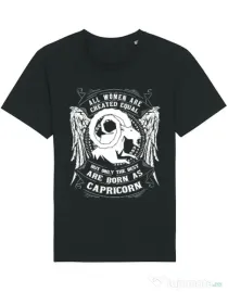 Tricou STANLEY STELLA barbat The best women are born as Capricorn Negru