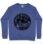 Bluza ADLER barbat A ride to remember Albastru melanj