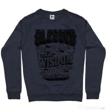 Bluza ADLER barbat Blessed Denim inchis