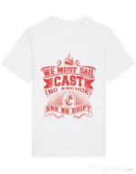 Tricou STANLEY STELLA barbat Cast no anchor Alb