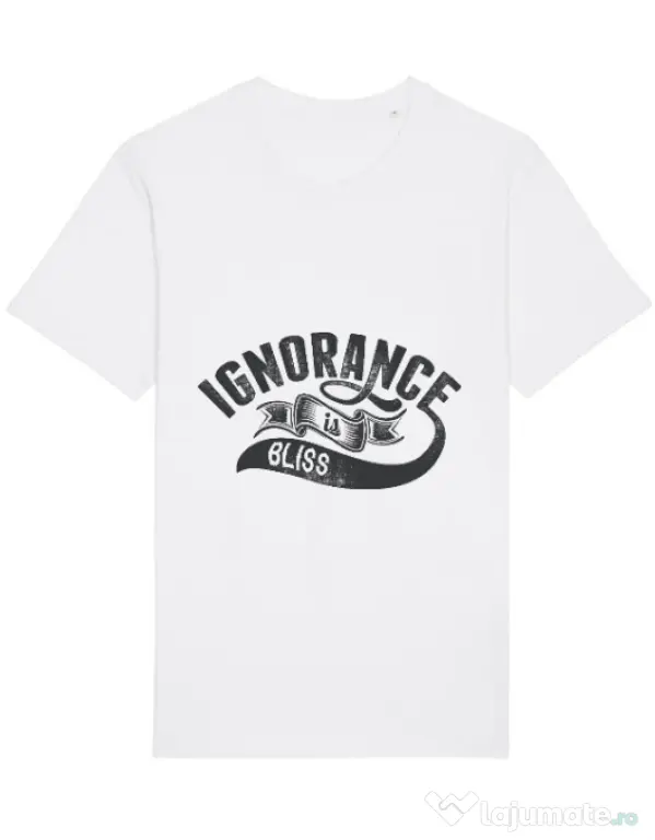 Tricou STANLEY STELLA barbat Ignorance is bliss Alb