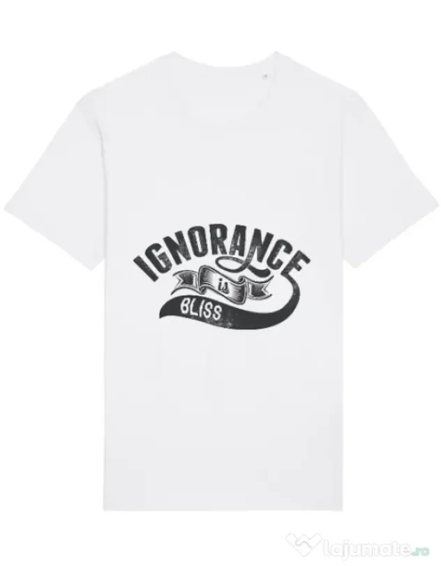 Tricou STANLEY STELLA barbat Ignorance is bliss Alb