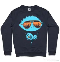 Bluza ADLER barbat Dj Stewie Denim inchis