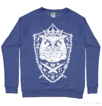 Bluza ADLER barbat King of the night Albastru melanj