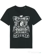 Tricou STANLEY STELLA barbat Stand up for your rights Negru
