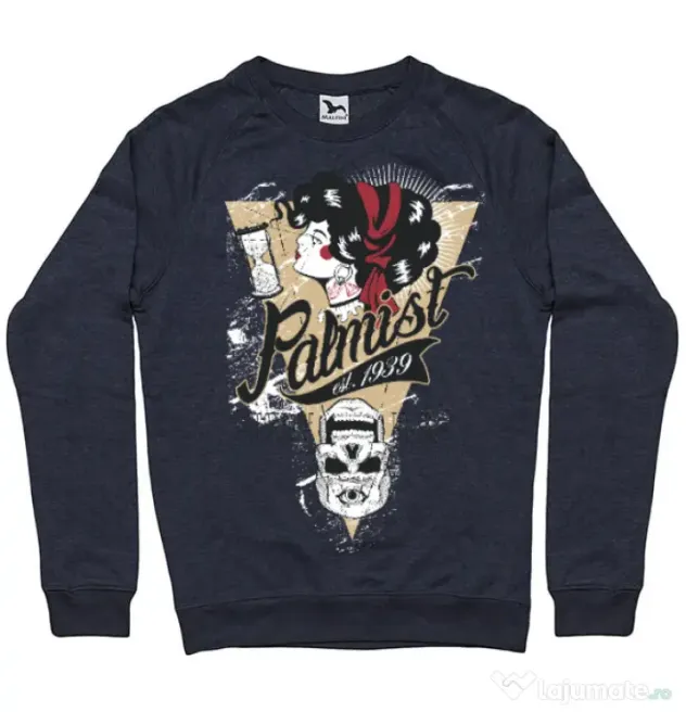 Bluza ADLER barbat Palmist Denim inchis