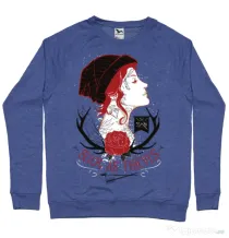 Bluza ADLER barbat Slick as thieves Albastru melanj