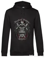 Hoodie barbat cu gluga Broken Bones Empire Negru