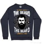 Bluza ADLER barbat The beard choice Denim inchis
