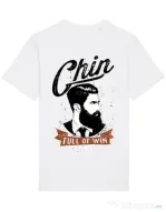 Tricou STANLEY STELLA barbat Chin full of win Alb