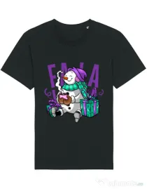 Tricou STANLEY STELLA barbat Christmas Carol Negru