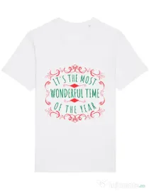 Tricou STANLEY STELLA barbat Most wonderful time Alb