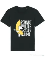 Tricou STANLEY STELLA barbat Peanut butter jelly time Negru