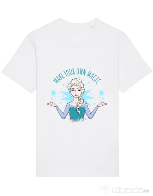 Tricou STANLEY STELLA barbat Make your own magic Alb