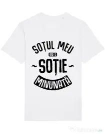 Tricou STANLEY STELLA barbat O sotie minunata Alb
