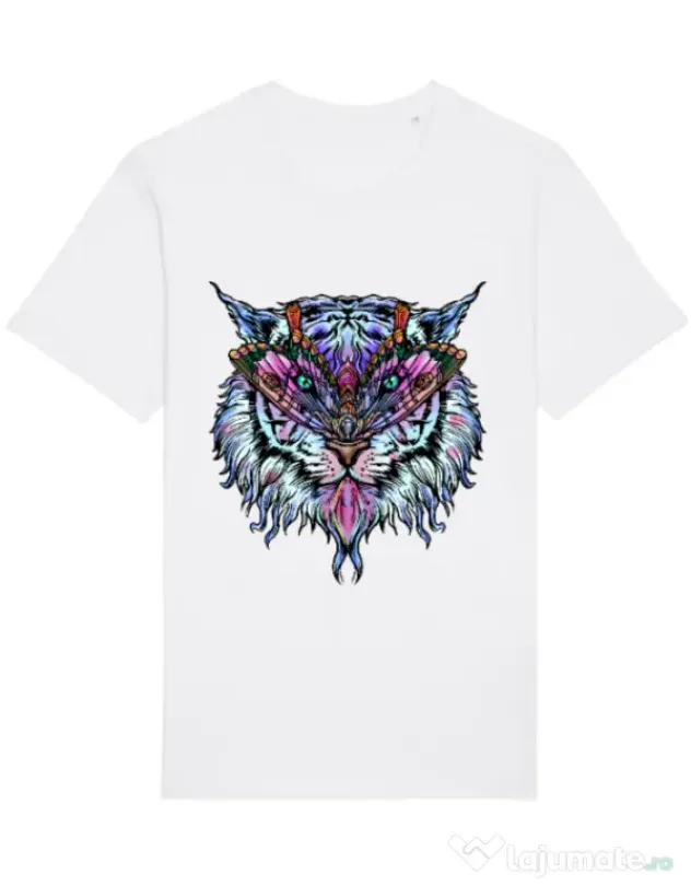 Tricou STANLEY STELLA barbat Tiger buterfly Alb