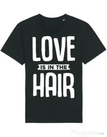 Tricou STANLEY STELLA barbat Love is in the hair Negru