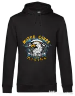 Hoodie barbat cu gluga Eagle Negru